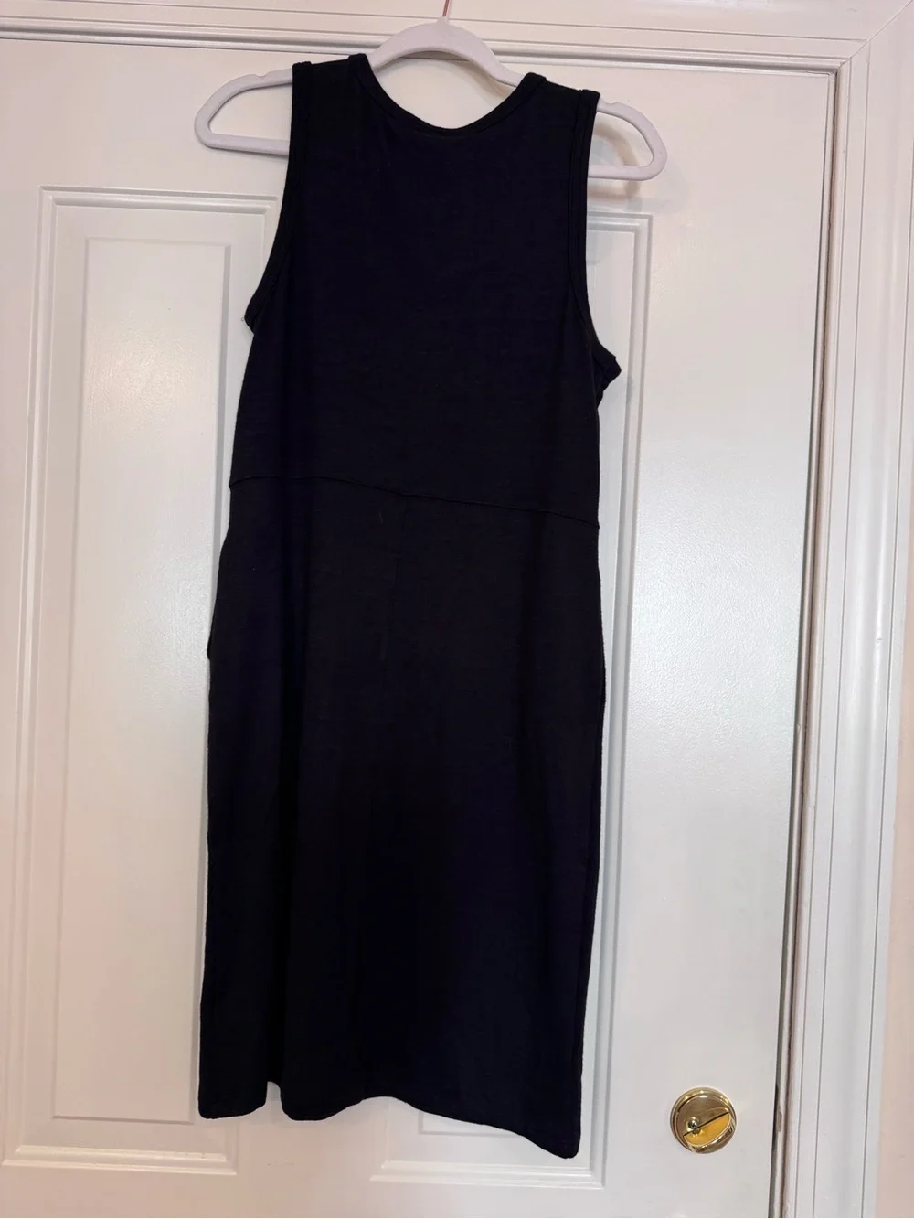 a new day Black Sleeveless Midi Dress